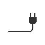 electrical cord icon